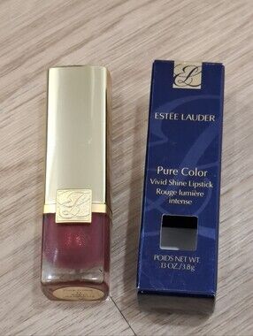 Estee Lauder Pure Color Vivid Shine Lipstick - REBEL RASPBERRY